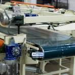 Toilet paper logs wrapping machine