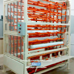 Toilet paper logs accumulator