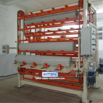 Toilet paper logs accumulator