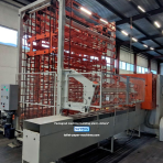 Toilet paper logs accumulator