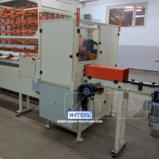 Toilet paper rocking log saw