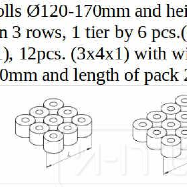Packaging machine for toilet paper